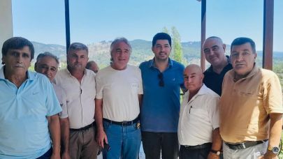 Başkan Gürel Çetmibaşı köy hayrına katıldı