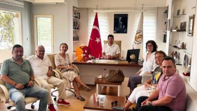 Küçükkuyu Kent Konseyi'nden Başkan Gürel’e ziyaret