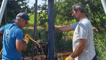 Gümüşçay’da Su Şebekesi Yenilendi, Derinlik 84 Metreye Çıktı