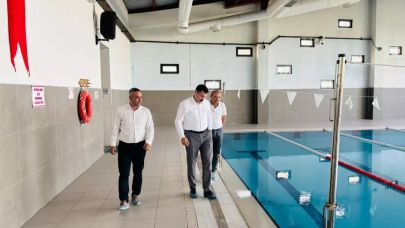 Kaymakam Karalı’dan Gençlik ve Spor Müdürlüğü ziyareti