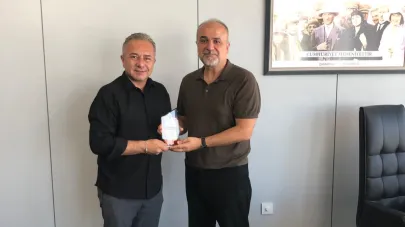 İl Başkanı Sedat Durmaz’dan İrfan Dehmen'e ziyaret