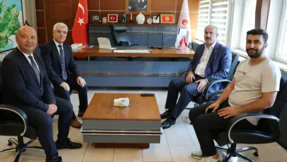 Başkan Göztepe önemli temaslarda bulundu