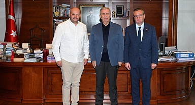 Başkan Alper Şen'den Mansur Yavaş'a ziyaret