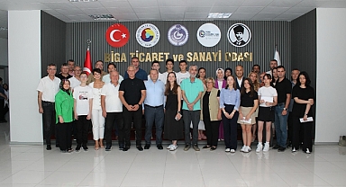 Biga TSO’dan LGS Birincilerine Anlamlı Ödül Töreni