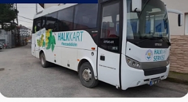 Bozcaada Belediyesi'nden Halk Kart Servis Aracı Duyurusu
