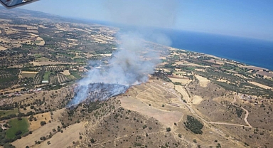 Çanakkale Ayvacık’ta Orman Yangını: Havadan ve Karadan Müdahale Sürüyor