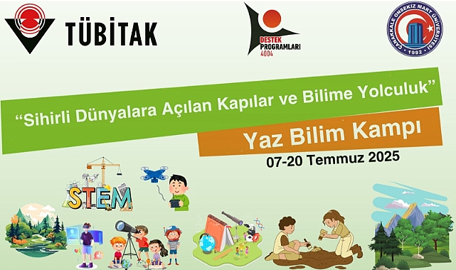 Çanakkale'de bilimle dolu yaz kampı başlıyor
