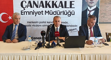 Çanakkale Emniyetinden Huzur ve Güvenlik Sunumu: 6,5 Dakikada Olaylara Müdahale!