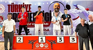 Çanakkaleli Karateci Hasan Burak Karaca’dan Türkiye İkinciliği