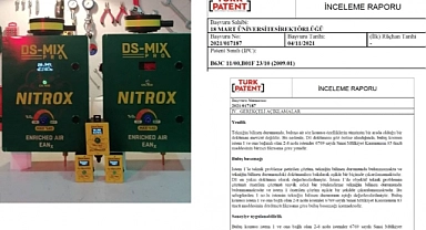 ÇOMÜ’lü akademisyenden Türkiye'de bir ilk: Nitrox Scuba Tüp Mikseri patenti tescillendi