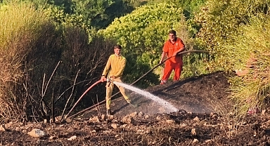 ÇOMÜ Terzioğlu Yerleşkesi'nde yangın