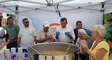 Gökçeada Belediyesi'nden Aşure Günü ikramı