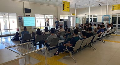 Gökçeada Havalimanı Personeline Hayat Kurtaran Eğitim!