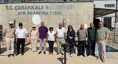 İSKİ Heyeti Çanakkale’de arıtma tesislerini inceledi