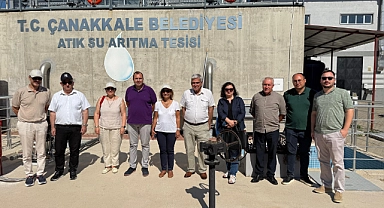 İSKİ Heyeti Çanakkale’de arıtma tesislerini inceledi
