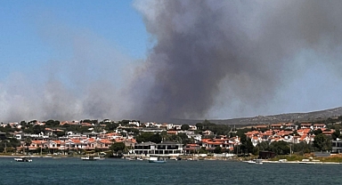 İzmir'de yeni bir orman yangını daha başladı