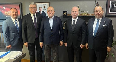 Karabiga Belediye Başkanı Ahmet Elbi Ankara’da Temaslarda Bulundu