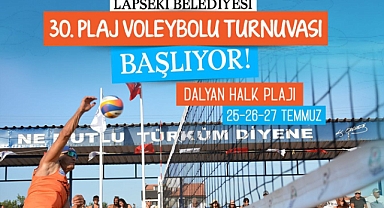 Lapseki’de Plaj Voleybolu Heyecanı Başlıyor!