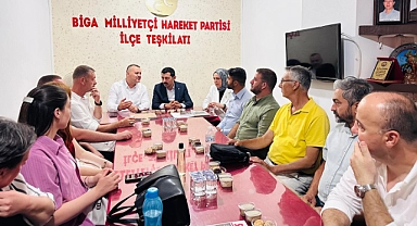 MHP Çanakkale Teşkilatından Biga Çıkarması