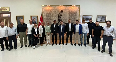 MHP Heyetinden Biga Kaymakamı Ercan Kayabaşı’na Ziyaret