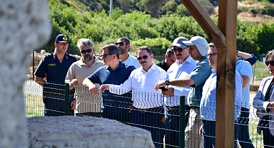 Parion Antik Kenti’nde Kazı Çalışmalarına Üst Düzey Ziyaret