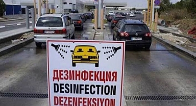 Sınır Kapısında Büyük Kolaylık! Dezenfeksiyon Ücreti Kaldırıldı