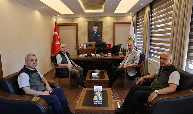 Vali Ömer Toraman’dan Orman Bölge Müdürlüğü’ne taziye ziyareti