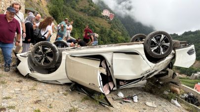 Göksu Travertenleri’nde Feci Kaza Kamerada: 4 Kişi Yaralandı