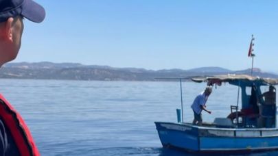 Çanakkale Ayvacık’ta deniz kirliliğiyle mücadele sürüyor