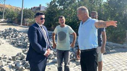 Kaymakam Acar, Yeni Bademli’de Çalışmaları İnceledi