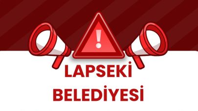 Lapseki'de su tasarrufu tedbirleri başladı