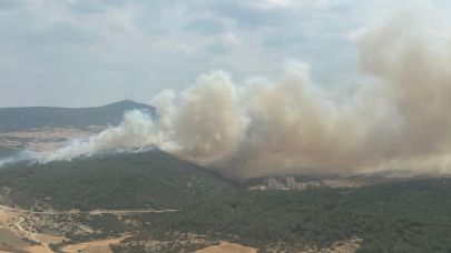 Keşan’da Yangın! Alevler Ormana Sıçradı!
