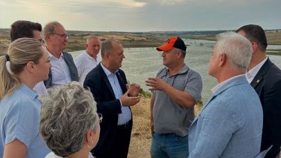 Milletvekili Güneşhan Çakmak Barajı’nı inceledi