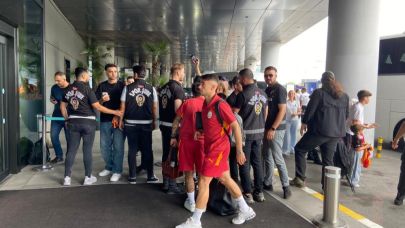 Galatasaray, ligin açılış maçı için Gaziantep’e gitti