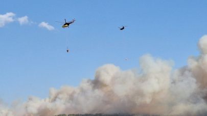 Sosyal medya kullanıcıları #canakkaleyanıyor etiketiyle yardım istiyor