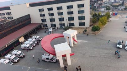 Çanakkale’de yangın bölgesine 38 ambulans sevk edildi