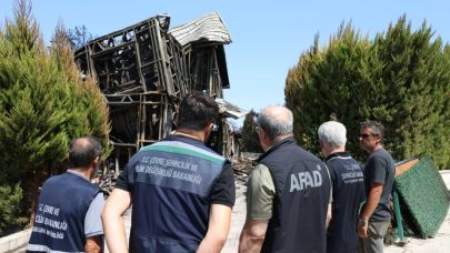 Vali Toraman'dan Yangına Maruz Kalan Bölgelere Ziyaret