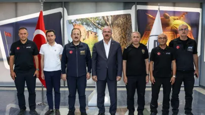 AFAD yangından etkilenen köylerde inceleme yapmak üzere Çanakkale’de