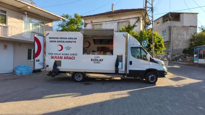 Kızılay deprem bölgesinde