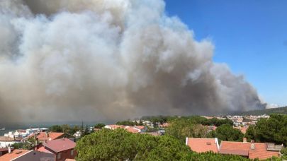 Çanakkale’de Yeni Yangın Alarmı: Alevler Dardanos ve Güzelyalı’yı Tehdit Ediyor