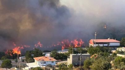 Çanakkale'de yangın Erenköy'e ulaştı