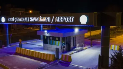 Çanakkale Havaalanı uçuş trafiğine açıldı