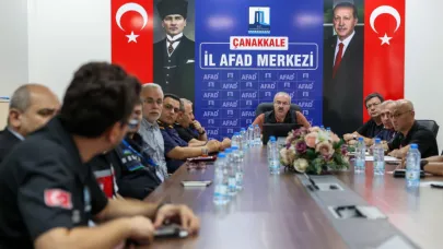 Çınarlı Köyü yangını için değerlendirme toplantısı