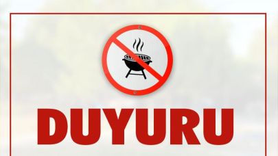 Kepez'de ateş yakmak ve mangal yapmak yasaklandı