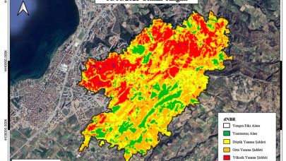 ÇOMÜ, 8 Ağustos Orman Yangınının Uydu Analiz Sonuçlarını Açıkladı