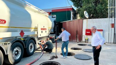 Bayramiç Belediyesi’nin yeni tankeri hizmete girdi