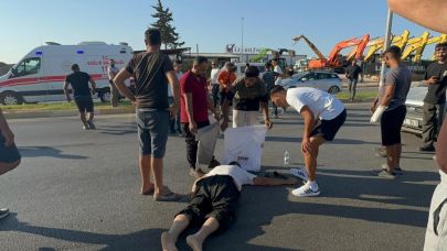 Yolcu koltuğunda dehşet anlarını kayda aldı