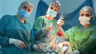 Ayşe Sever'in kalbinin üzerinden iki kilo kitle çıkarıldı
