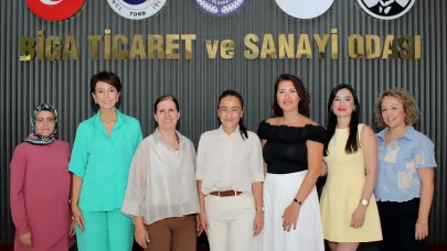 Biga'da Kadın Girişimcilere Destek Ziyareti