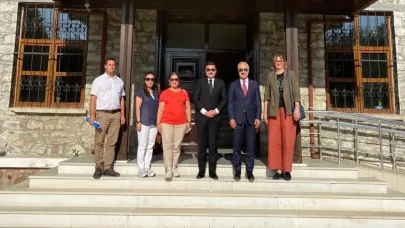 İÜ Rektörü Zülfikar’dan Gökçeada Kaymakamına Ziyaret